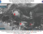 Hurrikan Maria - Am 19. September trifft Maria unter anderem auf Sint Maarten, Sint Eustatius und Saba. Foto: National Hurricane Center
