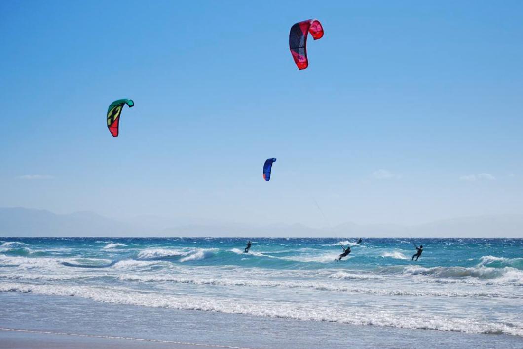 Spanien: Tarifa - Kitesurfen