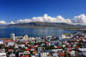 Ausblick auf Reykjavik