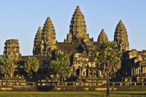 Tempel von Angkor Wat in Kambodscha