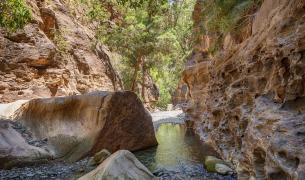Fluss im Wüstencanyon Fluss im Wüstencanyon