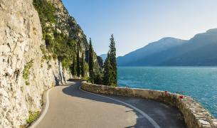 Italien: Gardasee - Straße