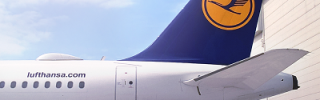 Lufthansa Airbus A321 Internet Antenne