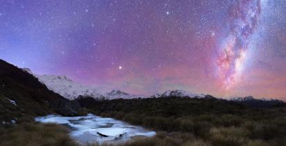 Aoraki Mackenzie Lichtschutzpark - Neuseeland Aoraki Mackenzie Lichtschutzpark - Neuseeland