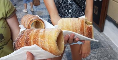 Tschechien: Prag Essen Trdelnik