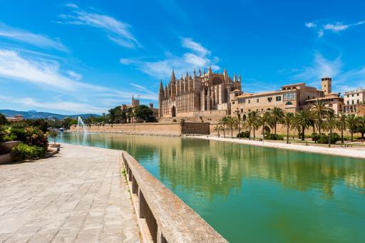 Die Kathedrale der Heiligen Maria - Palma de Mallorca Die Kathedrale der Heiligen Maria - Palma de Mallorca