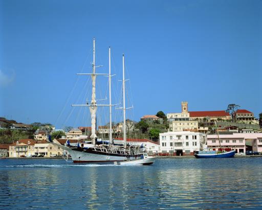 The Carenage - Hafen Grenada The Carenage - Hafen Grenada