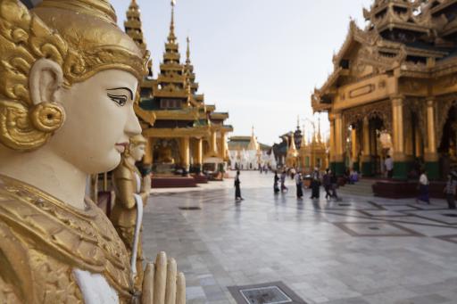 Schwedagon-Pagode - Yangon Schwedagon-Pagode - Yangon