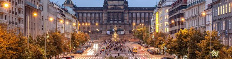 Wenzelsplatz - Prag Wenzelsplatz - Prag