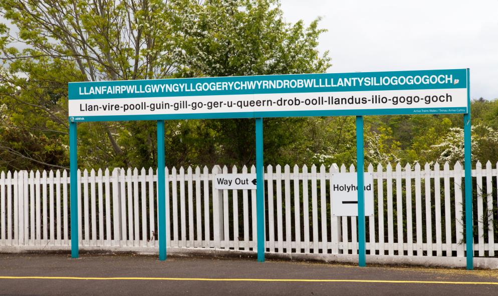 Llanfairpwllgwyngyllgogerychwyrndrobwllllantysiliogogogoch - Wales Llanfairpwllgwyngyllgogerychwyrndrobwllllantysiliogogogoch - Wales