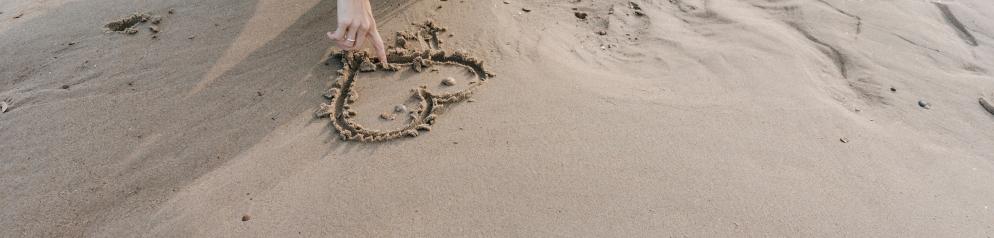 Strand-Herz-Emotion