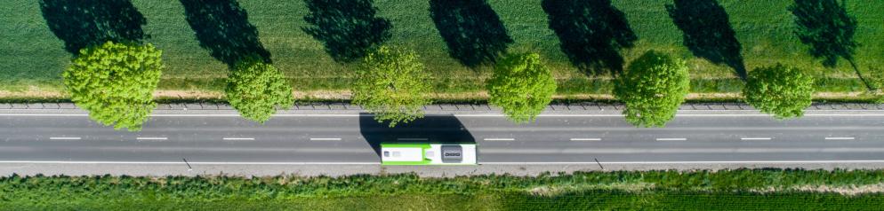 Straße-Bus-Emotion