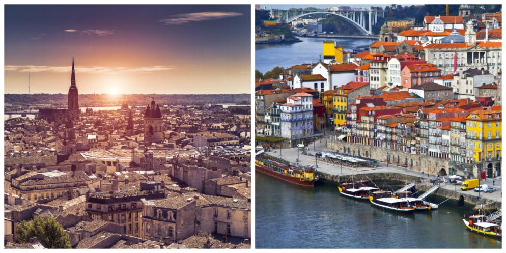 Vergleich: Bordeaux Porto
