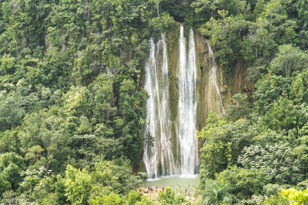 Dominikanische Republik: Wasserfall