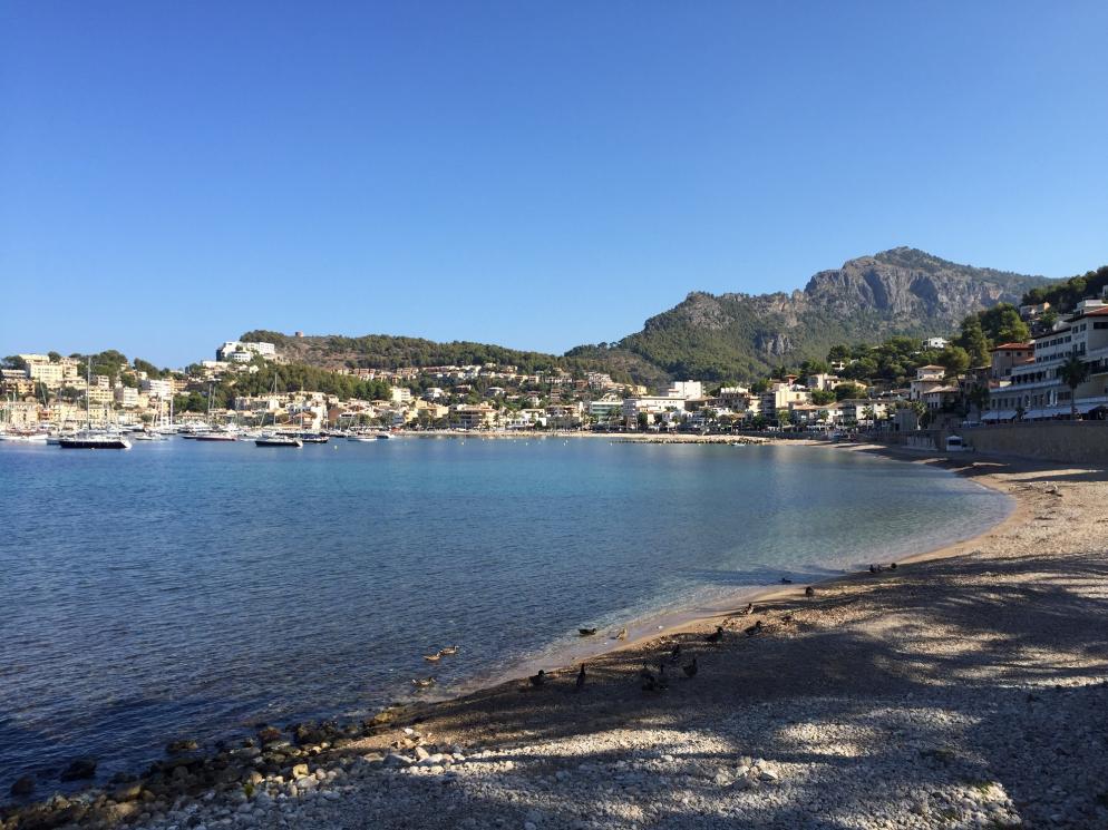 Spanien: Mallorca - Port de Soller Strand
