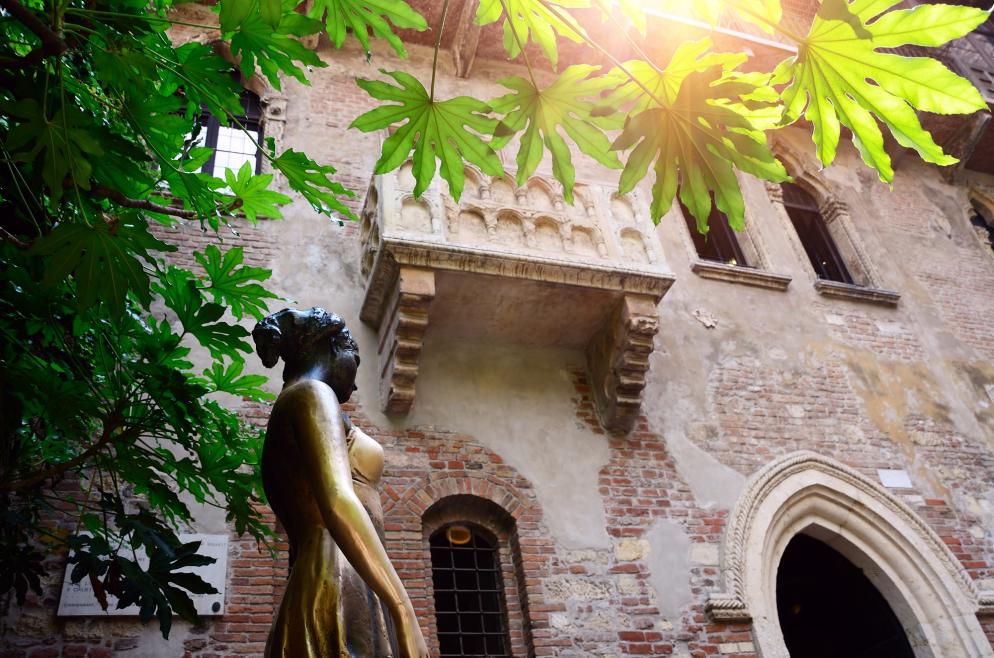 Italien: Verona - Balkon
