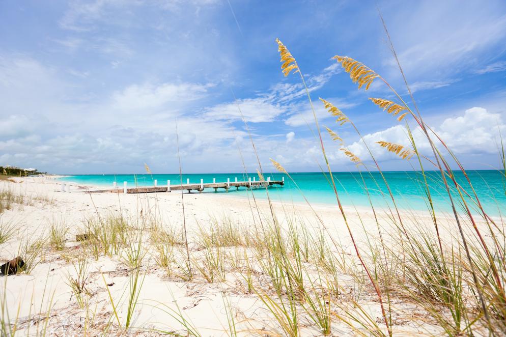 Karibik: Turks Caicosinseln - Providenciales - Strand