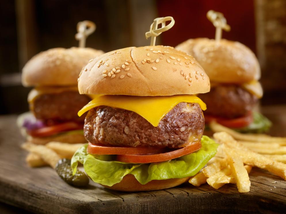 Sonstiges: Mini-Cheeseburger