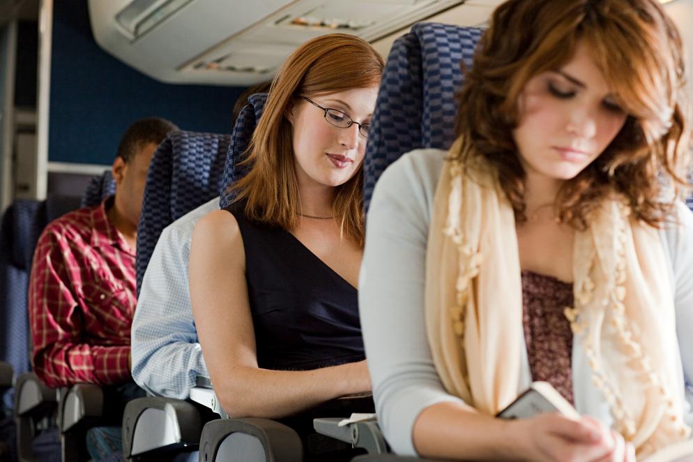 Flugzeug: Frauen