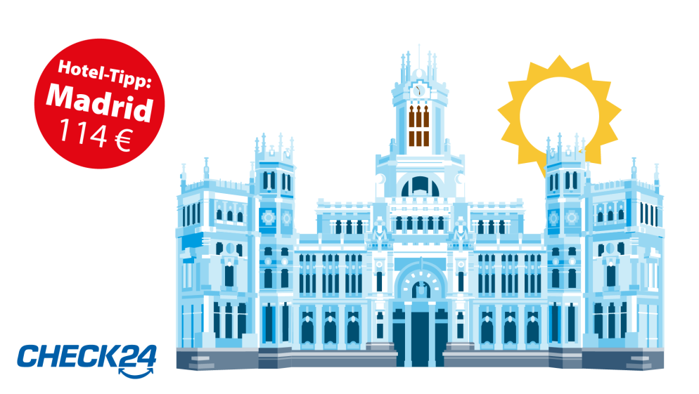 Hotelpreiskalender: Oktober - Madrid