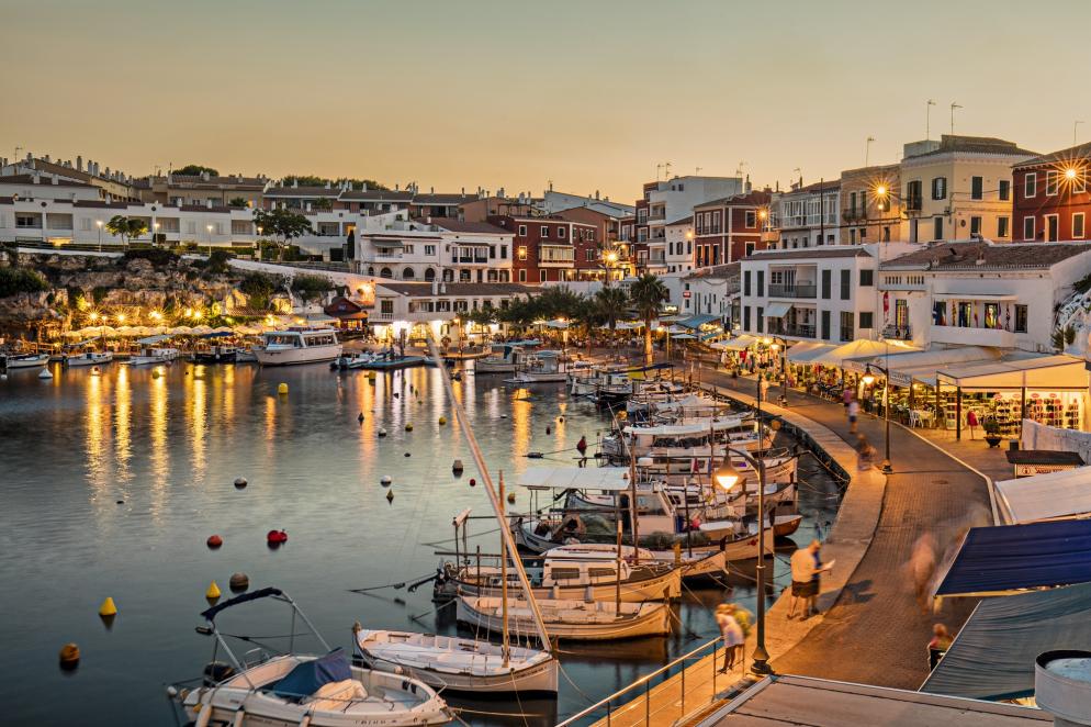 Spanien Menorca Mahon Hafen