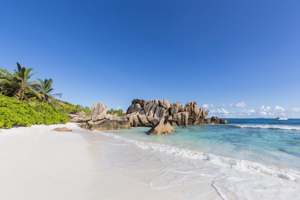 Seychellen: Strand Anse Cocos