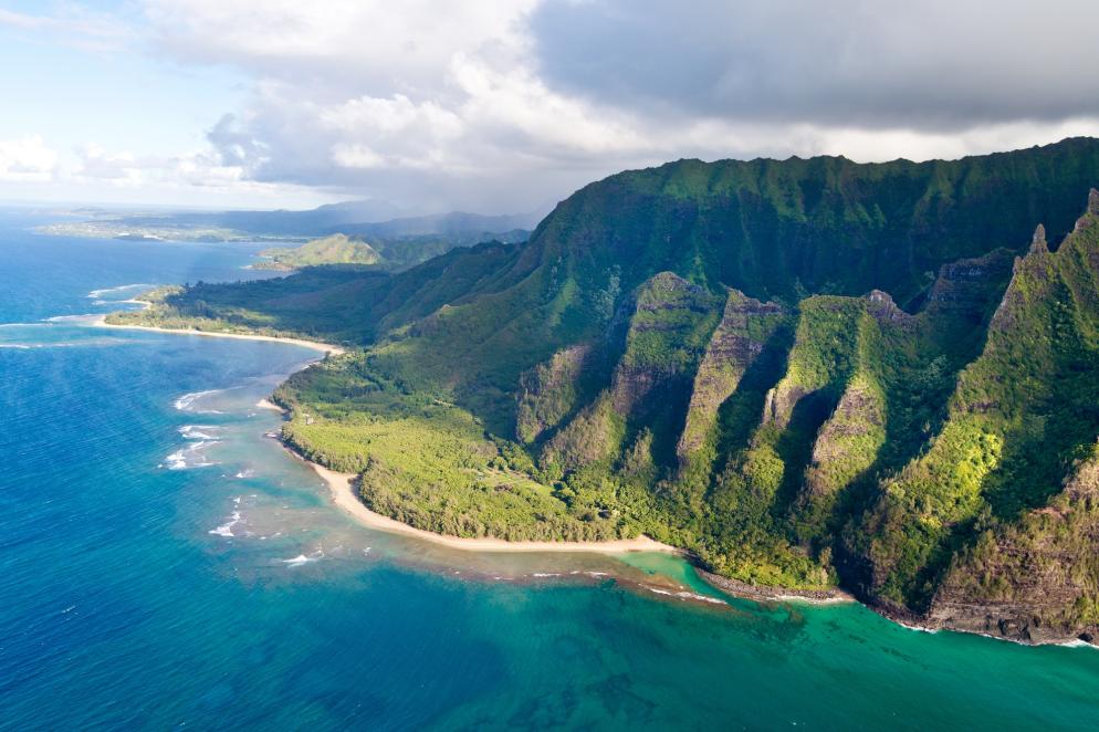 USA: Hawaii Kauai Na Pali Coast Strand