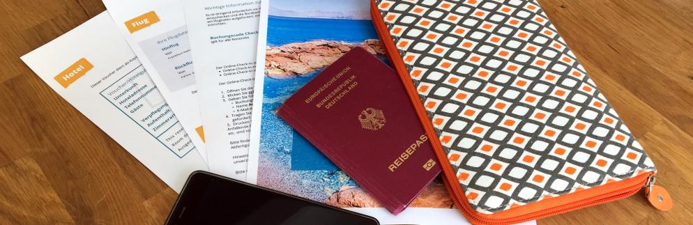 Sonstiges: Pauschalreise FAQ, Reiseunterlagen, Pass, Handy