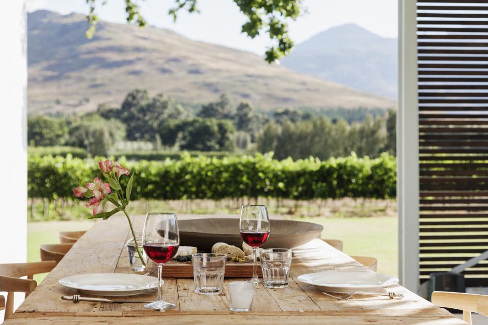 Sonstiges: Restaurant Tisch Aussicht