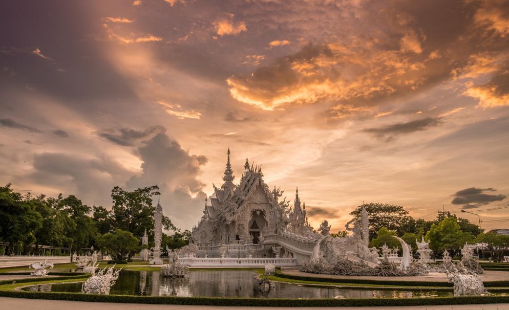 Weißer Tempel - Chiang Rai Weißer Tempel - Chiang Rai