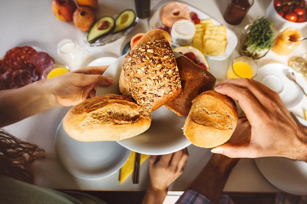 Frühstück+Deutschland+Brötchen